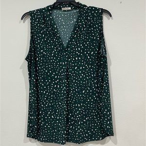 Beacon Alicia Pleat Detail Knit Top 2X
